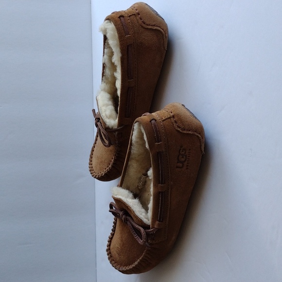 Ugg women 's Dakota slippers, Chestnut S 7. - Picture 4 of 9